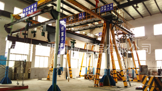本公司型式試驗(yàn)場及氣動橋式起重機(jī)正式啟用啦！
